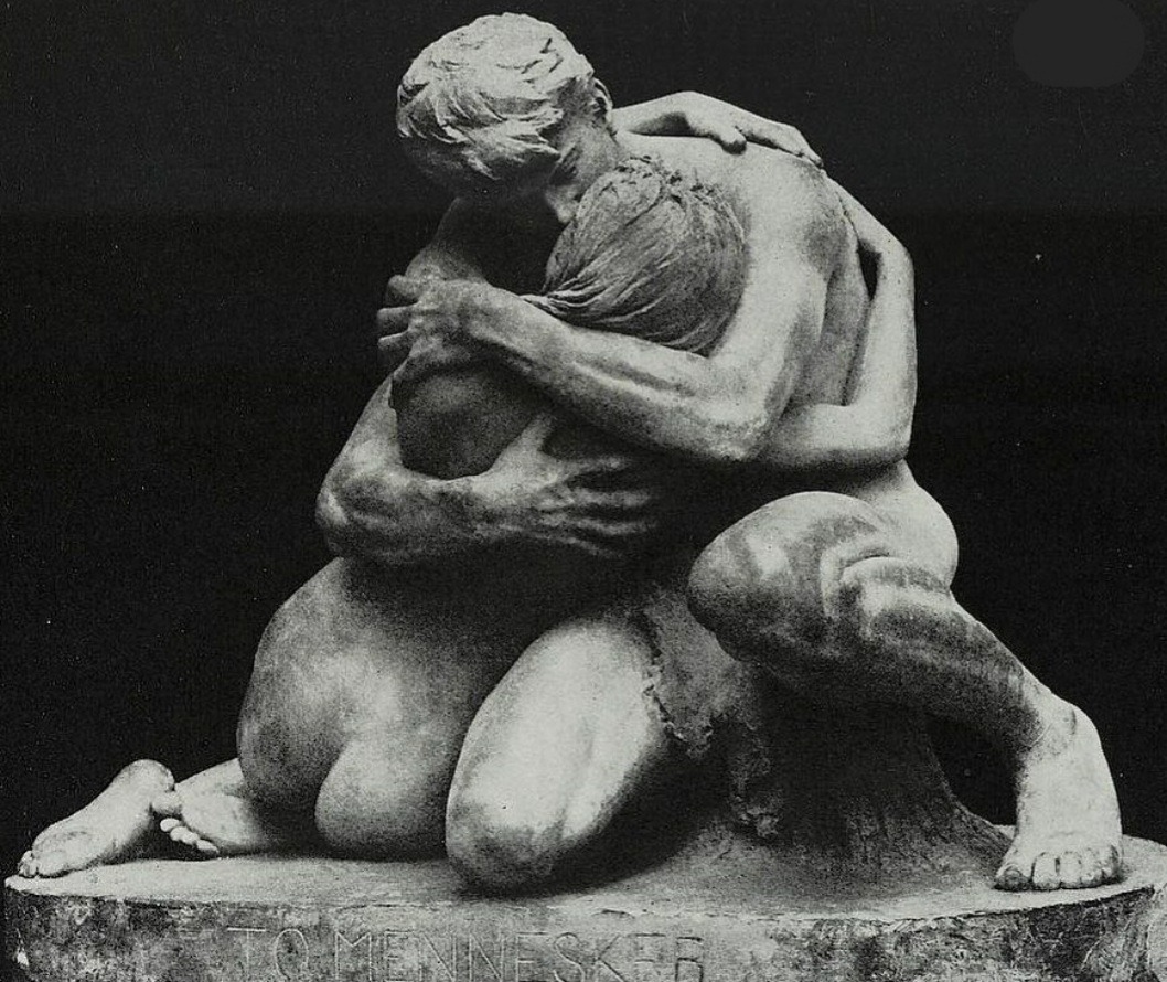 Stephan Sinding'in "To Mennesker" adlı eseri. (1889)
