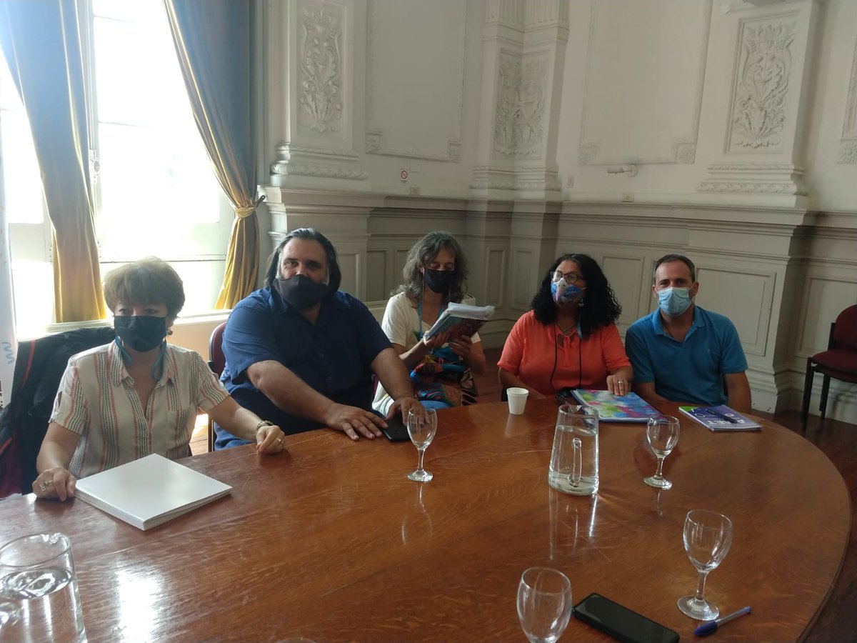 Estamos reunidxs con la Interministerial Provincial, frente a los hechos de violencia registrados en estos días en algunas Escuelas.