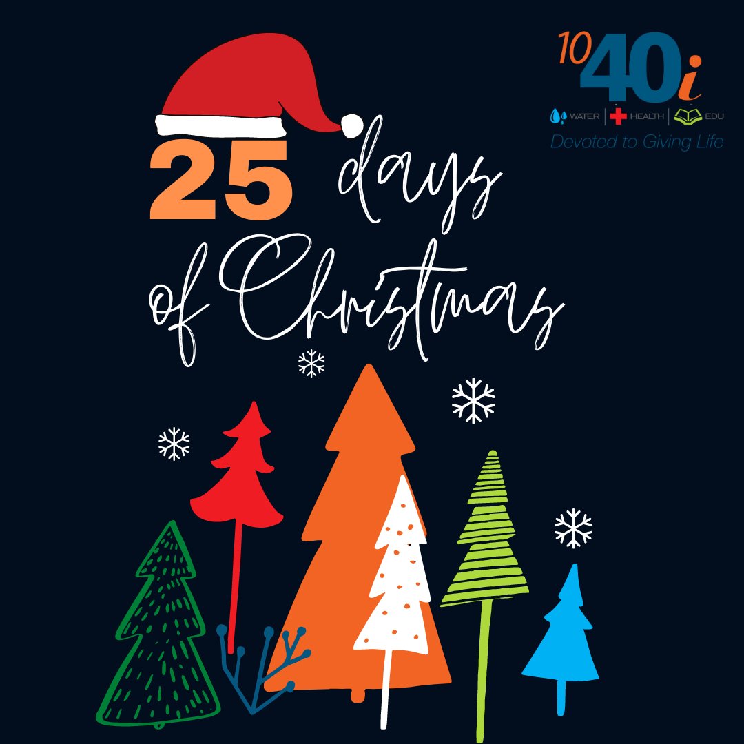 1040i's tweet photo. 25 DAYS OF CHRISTMAS WITH 1040i 🎊 🎁 ❤️
.
.
We will be posting each day about various stories within our ministry leading up until Christmas! Keep an eye out for our post EACH day starting December 1. We can't wait to experience this with you! 😊 https://t.co/cKtknDtW0O