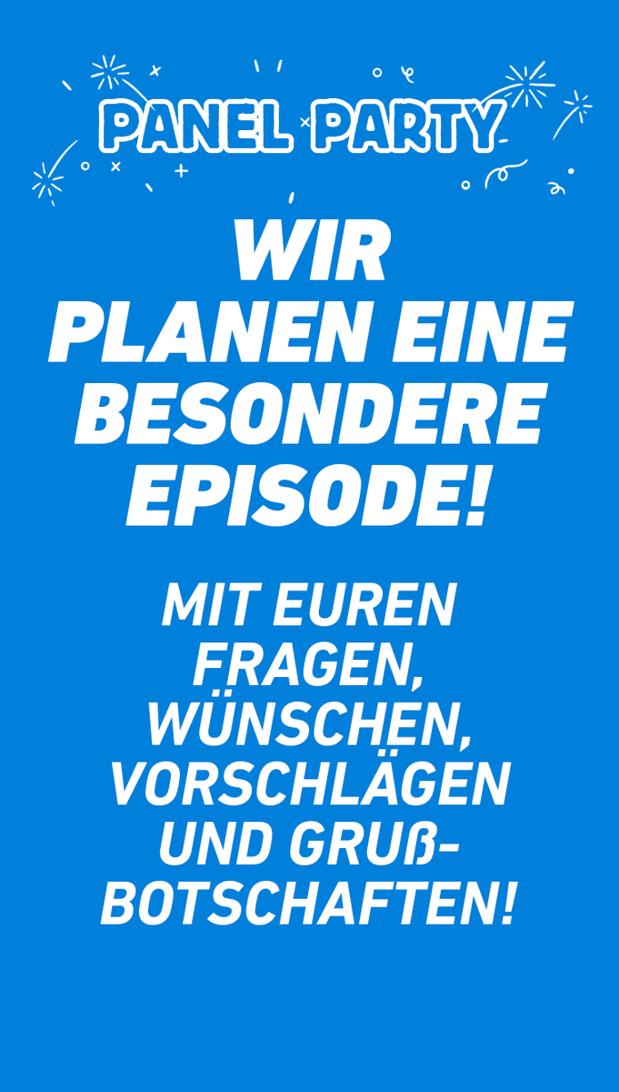 PanelParty's tweet image. Habt ihr Fragen, Themenvorschläge oder Grußbotschaften die wir vorlesen sollen? Schreibt uns! Schreibt euren Freund*Innen sie sollen uns schreiben! Schreibt allen! Aber ganz besonders uns! XD