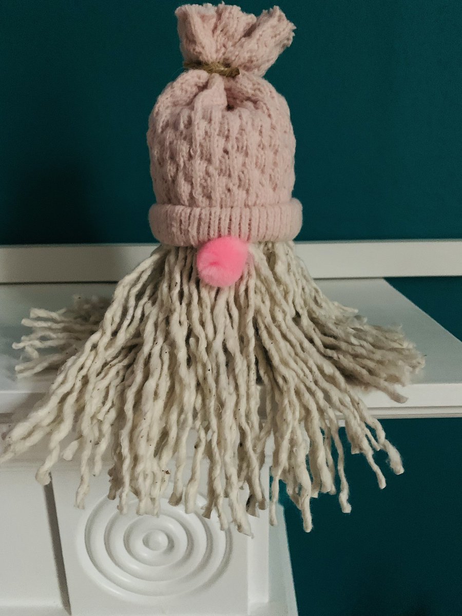 Yesterday I got crafty and made a little Christmas gonk!! #Christmas2021 #christmascrafting #xmasgonk