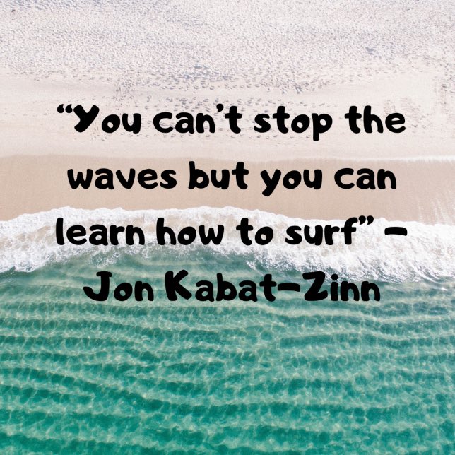 Rslamb316's tweet photo. #mindfulmonday #mindfulness 

Sometimes the waves of emotions and stress come quickly this time of year. Take a moment every day(you’re worth it and so are those around you😃) to be still and “just be”.

It’ll help you learn to surf, one breath at a time! https://t.co/9rXglN3Tlo