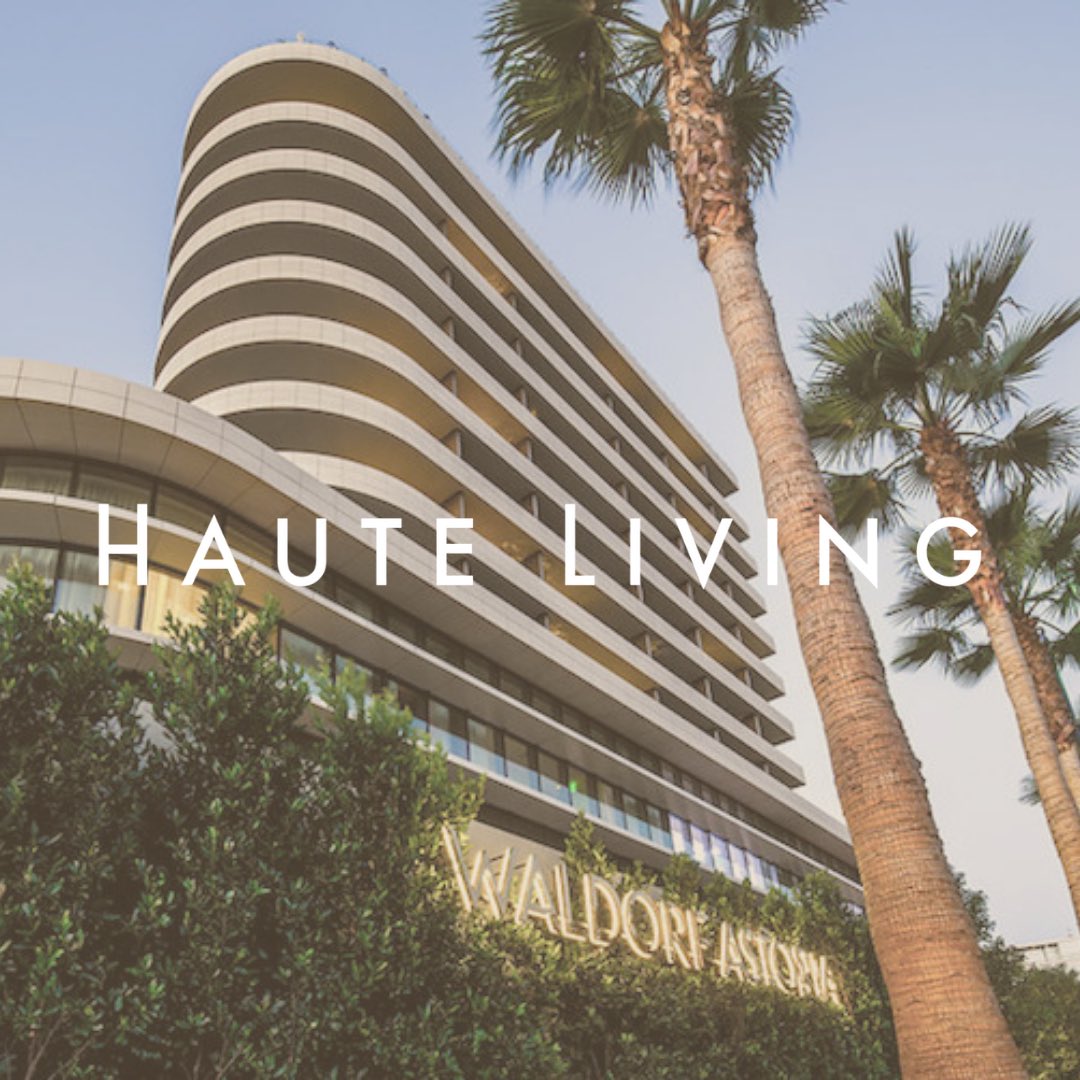 Wondering what’s “New and Hot in Beverly Hills”? <a href="/WaldorfBevHills/">Waldorf Astoria BH</a> is featured as one of the newest properties, and one with a truly prime location in <a href="/HauteLivingMag/">Haute Living</a>’s luxury guide to Beverly Hills.