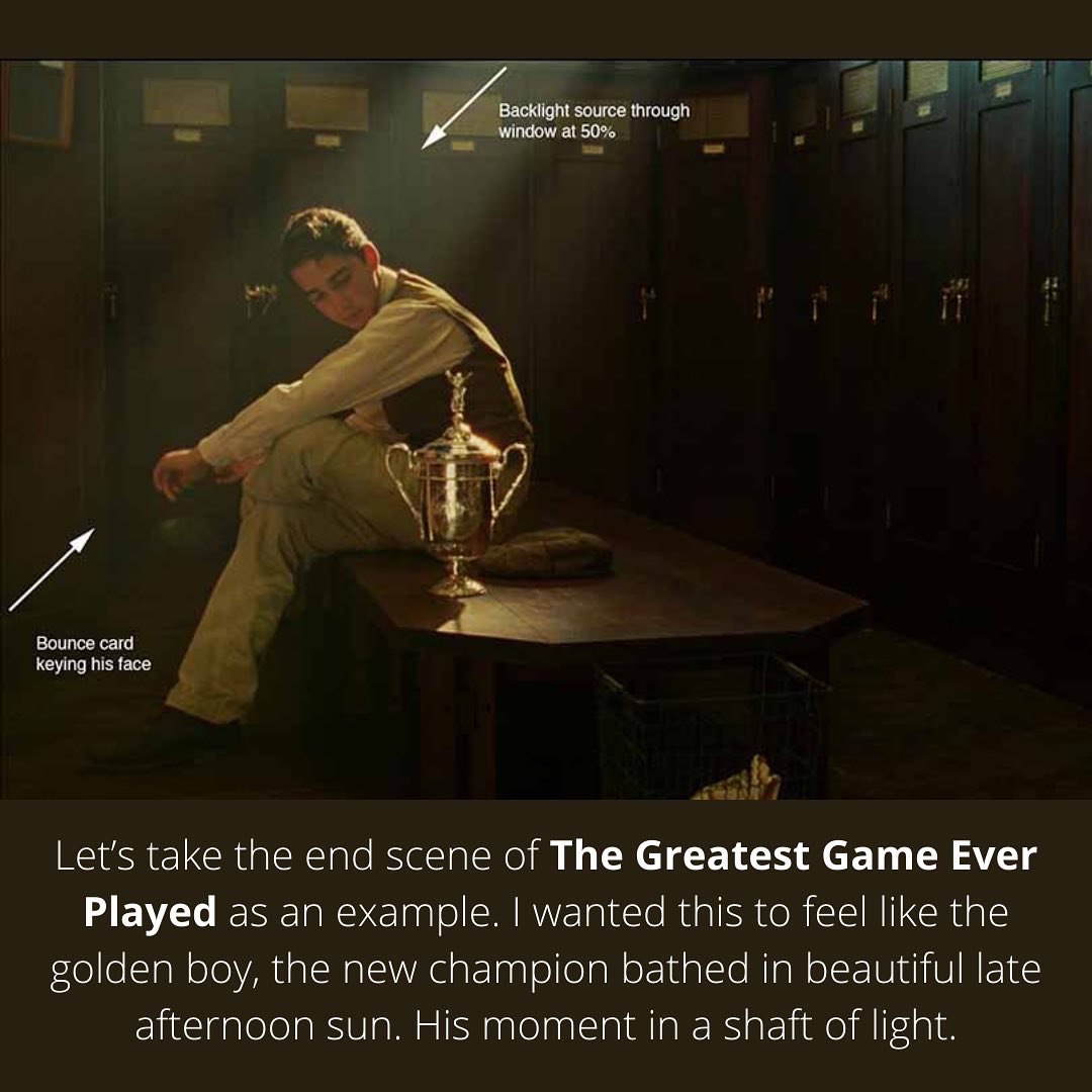 Filmmakers Academy (@filmmakersacad) on Twitter photo What Is A Key Light? 🎥💡
What can you do to motivate a key light? <a href="/shanehurlbutasc/">Shane Hurlbut, ASC</a> breaks down this scene from The Greatest Game Ever Played. What Is A Key Light? 🎥💡
What can you do to motivate a key light? <a href="/shanehurlbutasc/">Shane Hurlbut, ASC</a> breaks down this scene from The Greatest Game Ever Played.