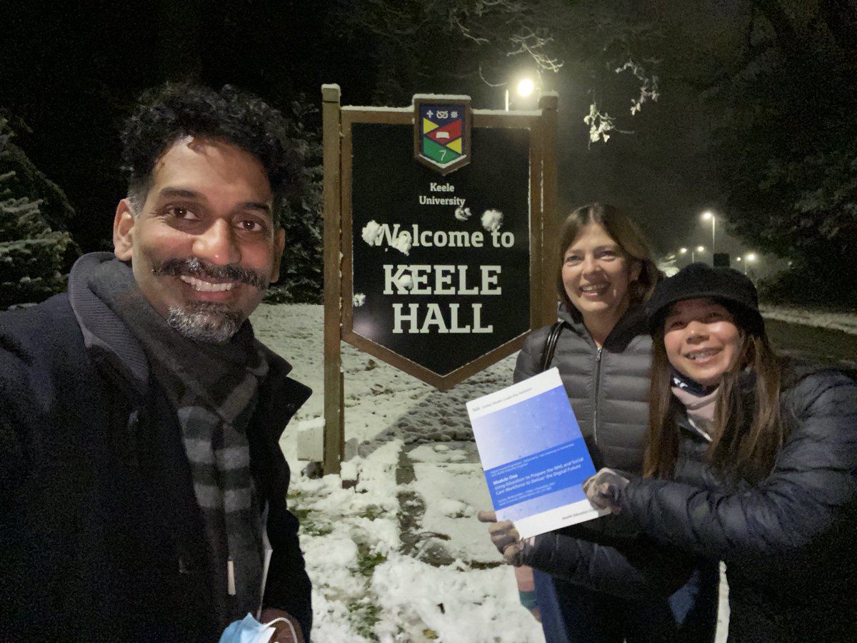 Great to be <a href="/KeeleUniversity/">Keele University 🐿️</a> for <a href="/Yale/">Yale University</a> leadership program @NHS_HealthEdEng . Fantastic to learn from fellow colleagues across health and social care  <a href="/YaleGHLI/">Yale Global Health Leadership Initiative</a>  #DigitalFutures <a href="/jamesfreed5/">James Freed</a> <a href="/MCRCnews/">Manchester Cancer Research Centre</a> <a href="/MurphyA_GP/">Digidoc_Annie</a> #inspiration @Stephjb14 <a href="/JamieSpencr/">Jamie Spencer</a> <a href="/IonaLidington/">Iona Lidington</a>