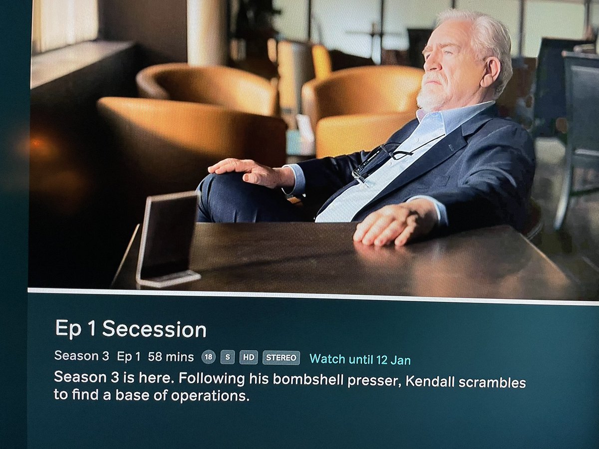 PipMurphy's tweet photo. @Lizzie_C_Carter @Lizzie_C_Carter does NowTV know something about where the plot is going..? #secession (sic) https://t.co/GOsy4NfnNl