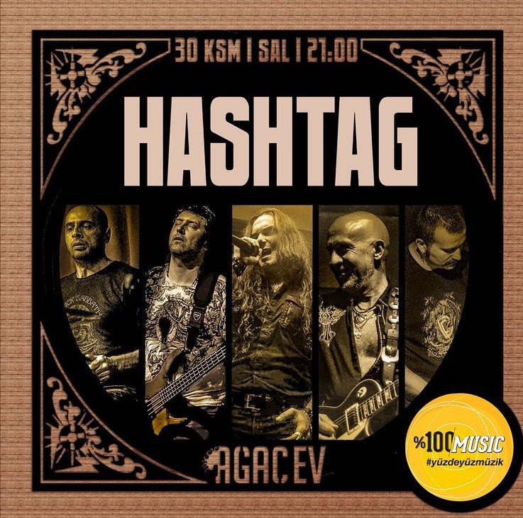 GiTARiZMA projesindeki harika müzisyenlerden Taylan Dedeoğlu grubu Hashtag ile 30 Kasım’da <a href="/agacevkadikoy/">Ağaç Ev Kadıköy</a> ‘de sahnede.
