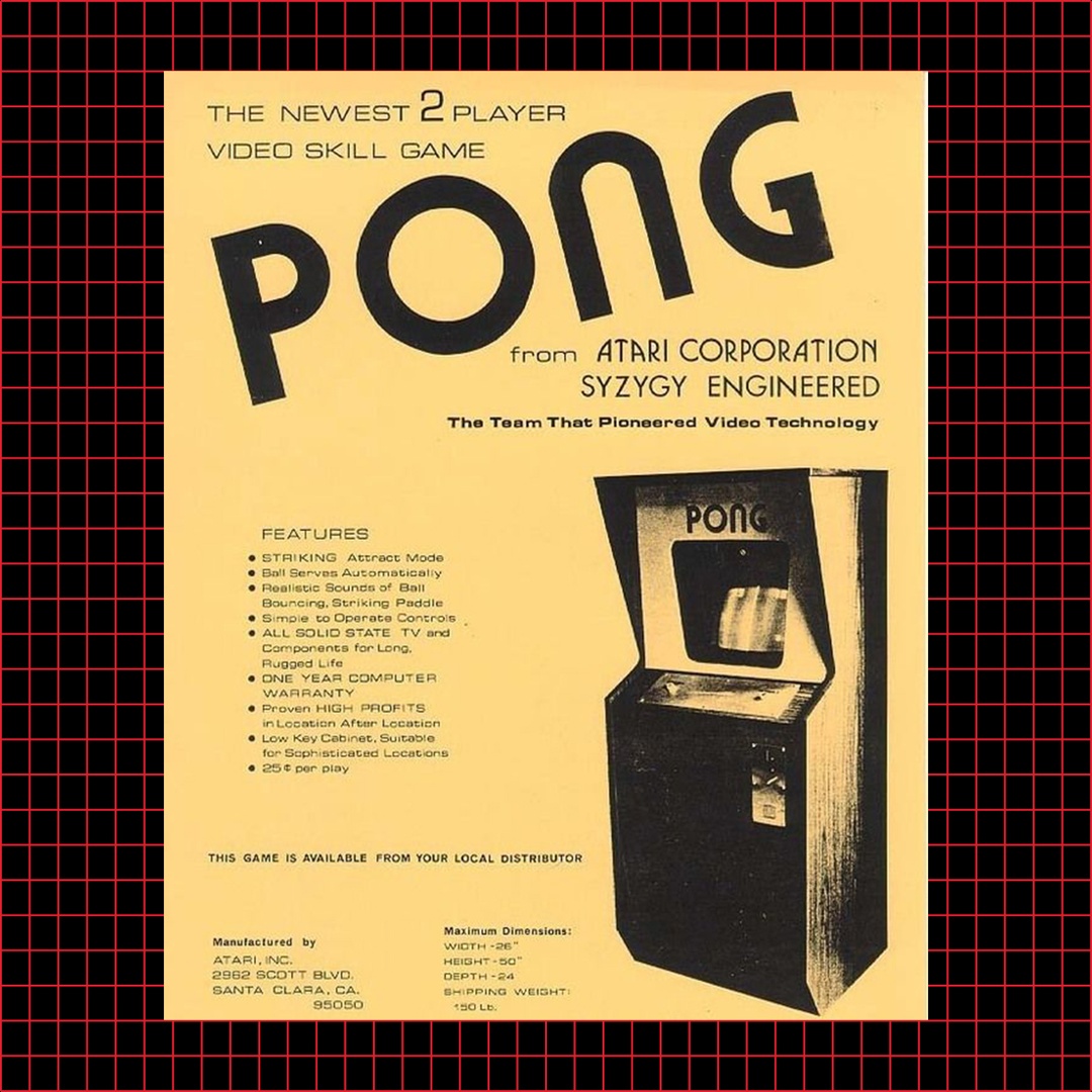 Thanks to Syzygy engineering, the forerunner that would create an empire.

Happy anniversary Pong.