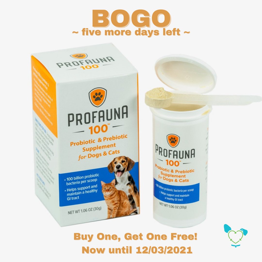 TheMicrobial's tweet photo. Only five days left on the Buy One Get One deal for Profauna 100! Get yours today, and one to share! https://t.co/1AKoXaUQbU