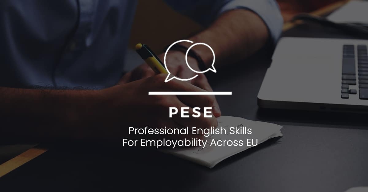 PESE_Project's tweet photo. Do you want to know more about the current professional English requirements in several countries? Check out the PESE Project Handbook which was coordinated by Lusófona University and translated into Portuguese, Spanish, Romanian, and Greek. https://t.co/Q77h8J0Nmi https://t.co/RZl9uT0cyZ