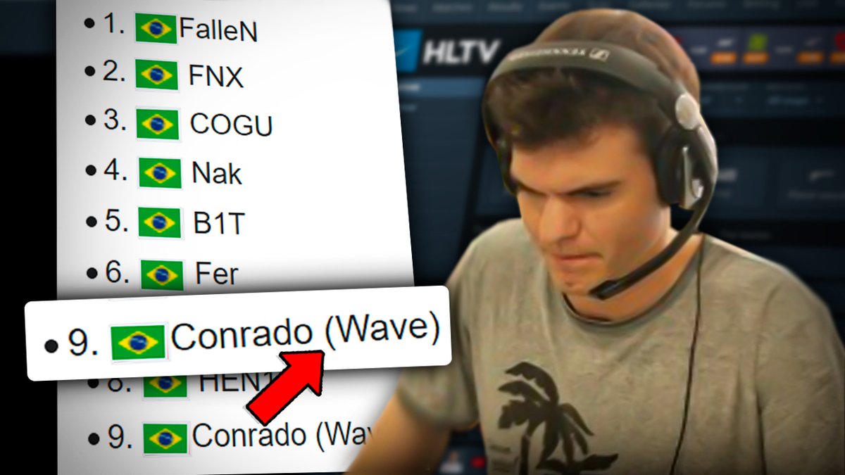 Cachorro1337 on X: WAVE IGL REALMENTE FOI TOP #9 NACIONAL