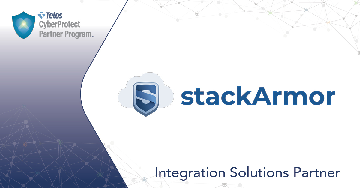 telosnews's tweet photo. We are thrilled to welcome our integration solutions partner, stackArmor, to the Telos #CyberProtect Partner Program. Our #FASTTR technology collaboration is gaining momentum as new customers come aboard to get to ATO faster. Learn more at https://t.co/BQNdhJbLc7 https://t.co/PdWFLgSFDS