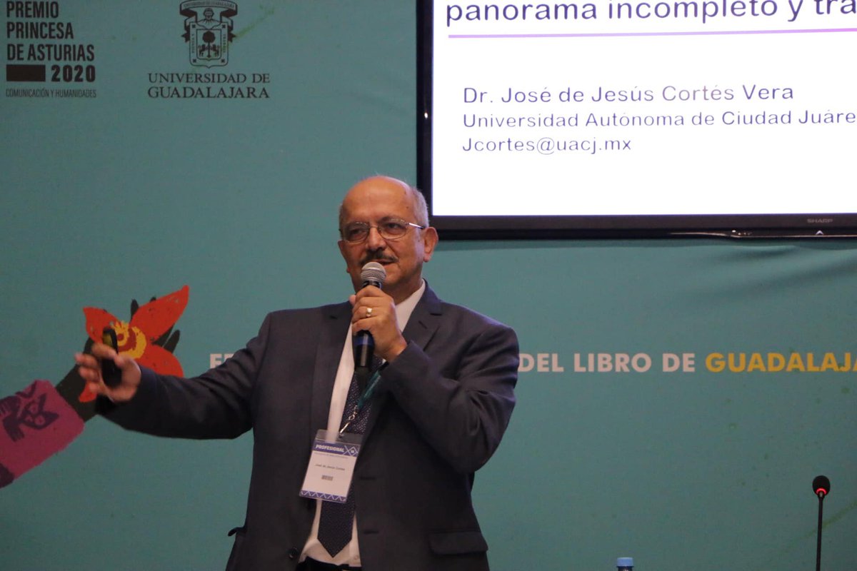 ColoquioBiblio's tweet photo. Conferencia Magistral: "Acceso y aprovechamiento de la información científica en México. Reflexiones, retos e interrogantes en el contexto de una pandemia" por parte del Dr. José de Jesús Cortés Vera, en el XXXV @ColoquioBiblio.
#ColoquioBiblio #35FIL #SomosLectores https://t.co/Ug9UYH9RaU