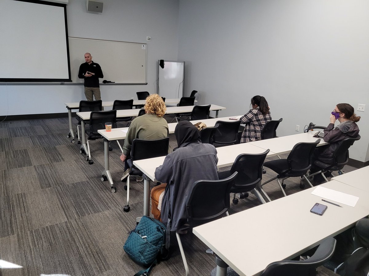 Brian Forth, CEO of <a href="/sitecrafting/">SiteCrafting</a> guest lecturing  in my Living and Working in. a Virtual World class at UW Tacoma.