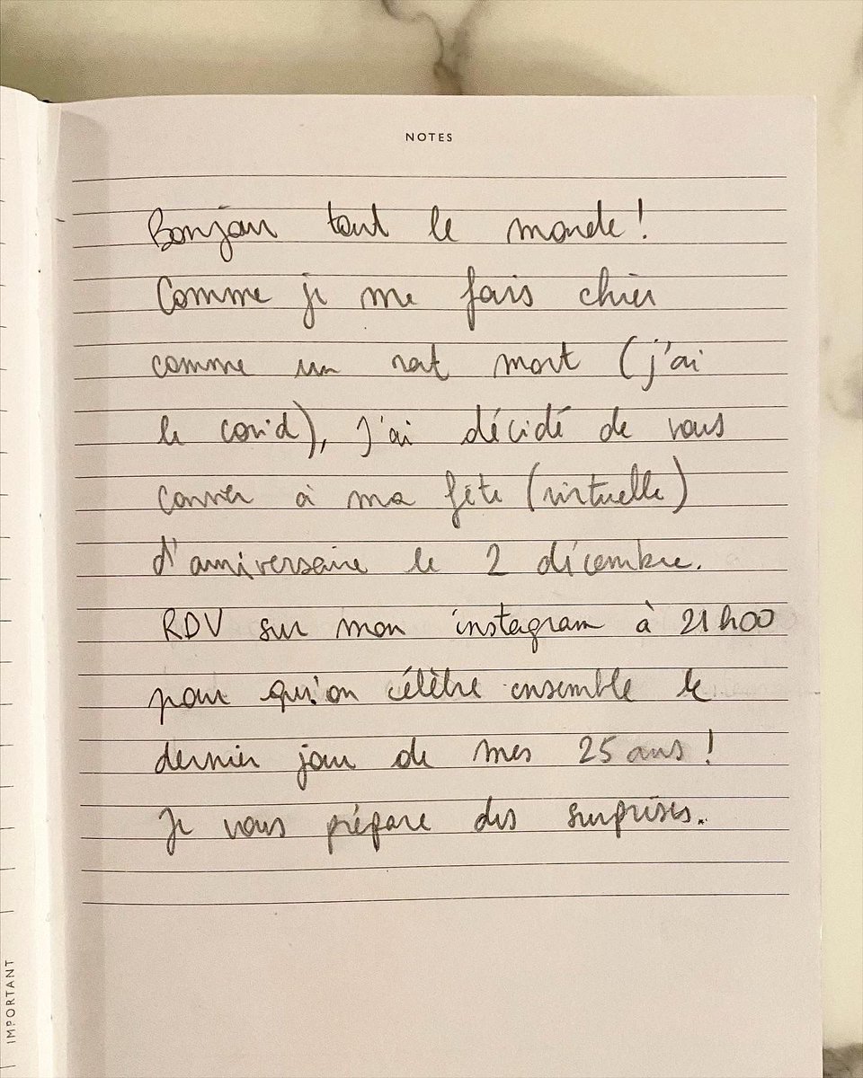 angele_vl's tweet photo. Petite surprise en photo 2 🎂🤧
je fête mon anniv toute seule sur insta jeudi à 21h, qui veut venir ? https://t.co/oQZZ9hi33X