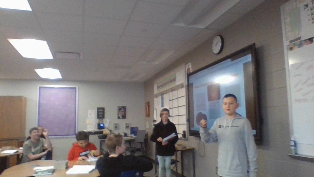 Great debates start with simple questions. Evidence presented supported that Oreos ARE cookies, pizza SHOULD be eaten with hands, and an ice cream sandwich IS ice cream. 6th graders have spoken.