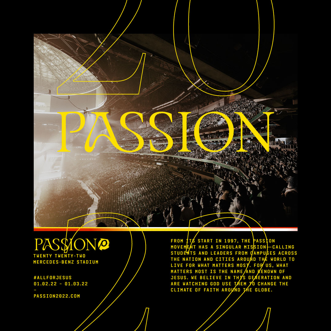 FRIENDS!! Today tickets are only $109 for Passion 2022 during their Cyber Monday flash sale! This year Passion is going to be like nothing before and it will be here before we know it so get your tickets today🤩  passion2022.com/?utm_content=s…