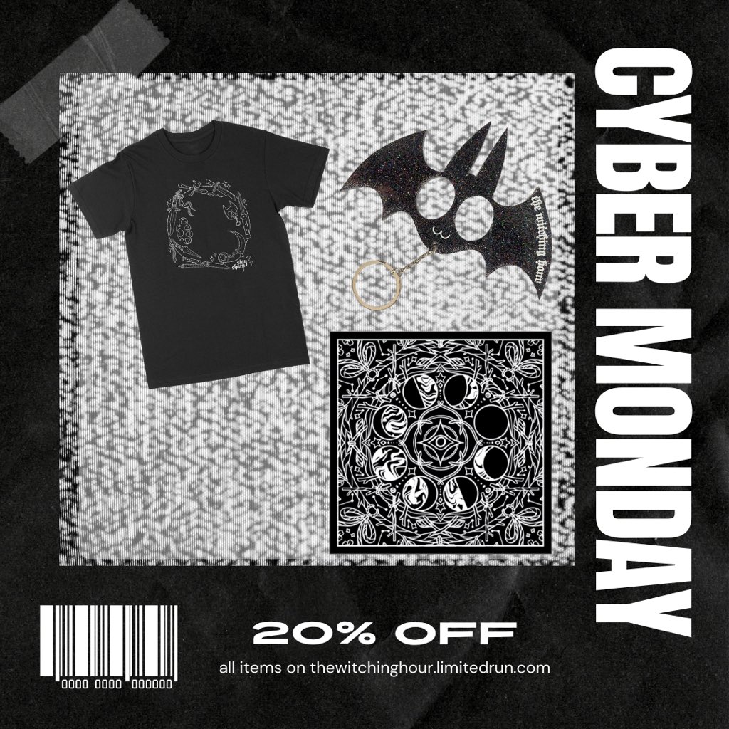 A scary good deal. 

Shop now at thewitchinghour.limitedrun.com.