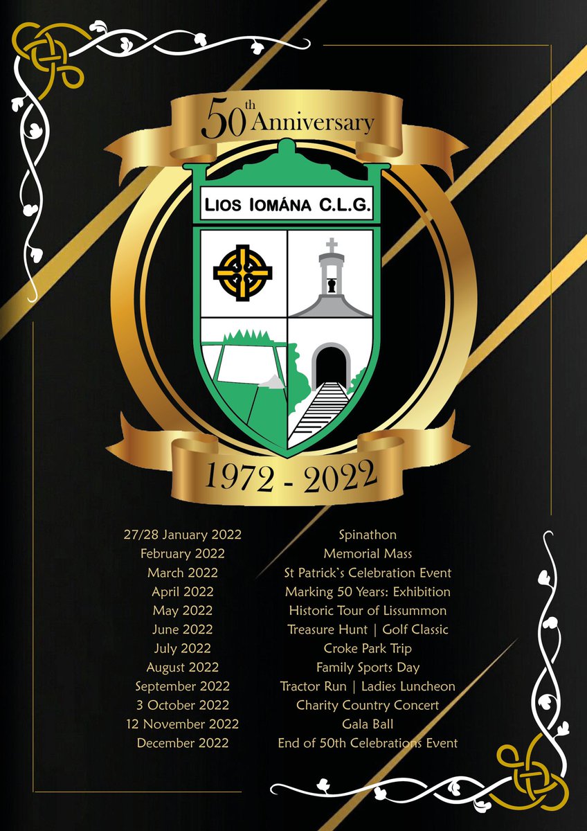 Let the games begin ...#50thanniversary #gaa #smallestclub #goldencelebrations <a href="/Armagh_GAA/">Armagh_GAA</a>