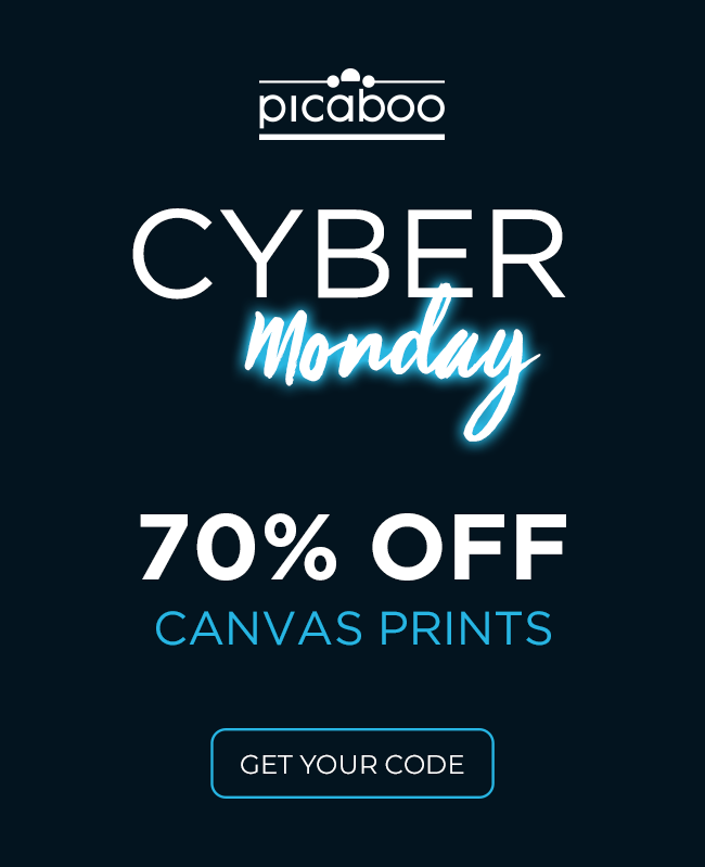 Cyber Monday is here with 70% off Canvas Prints. Get your code here: picaboo.com/coupons/CYBER2…