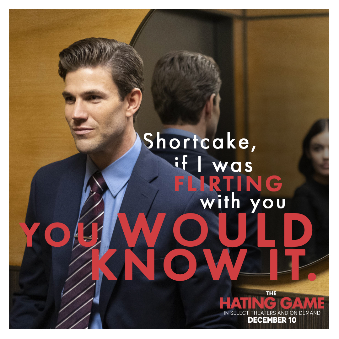 The Hating Game Movie on Twitter: "Legally changing our name to Shortcake  🍓🍰 #TheHatingGame is in select theaters and on demand December 10.  Preorder now: https://t.co/1R0viBxzNJ https://t.co/nUoyRsRs19" / Twitter