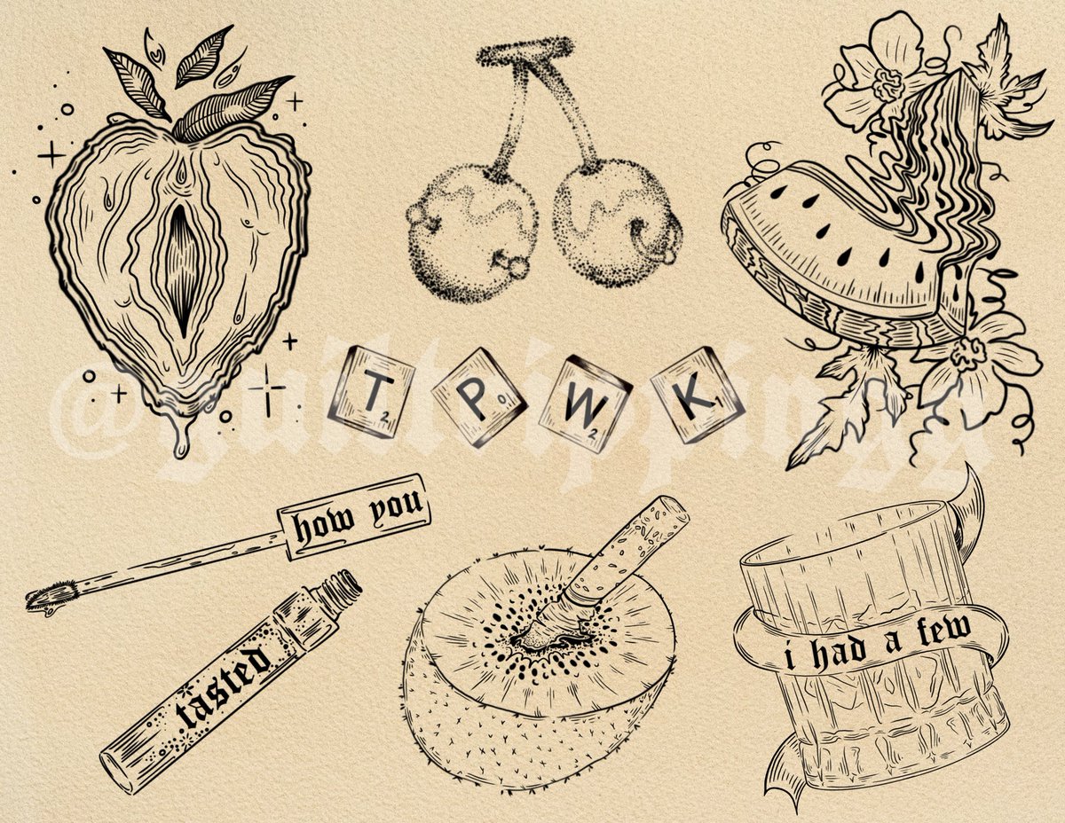 guiltrippingg's tweet photo. “and that summer feelin'.. i don't know if i could ever go without….” 🍓🍒🍉🕺🏻💄🥝🥃

#harrystyles #tpwk #hslot #loveontour #hshq #harrystylesflash #harrystylestattoo #pdxtattooartist #pdxtattoo #pnwtattoo https://t.co/MS4RNVVxw9