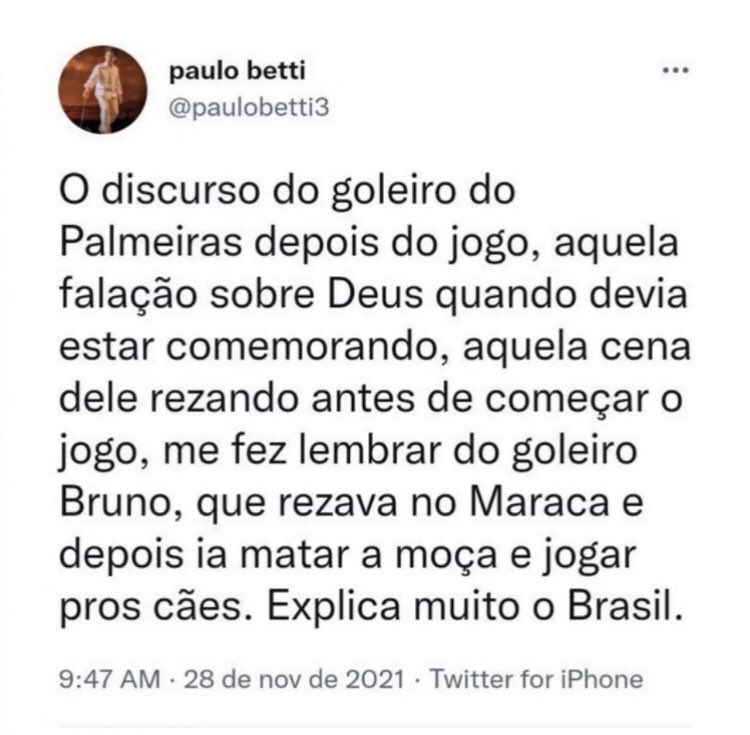 nosa_junior's tweet photo. Paulo Betti faz ataque criminoso ao caráter e a Fé das pessoas!! https://t.co/nvxtkCvXQi
