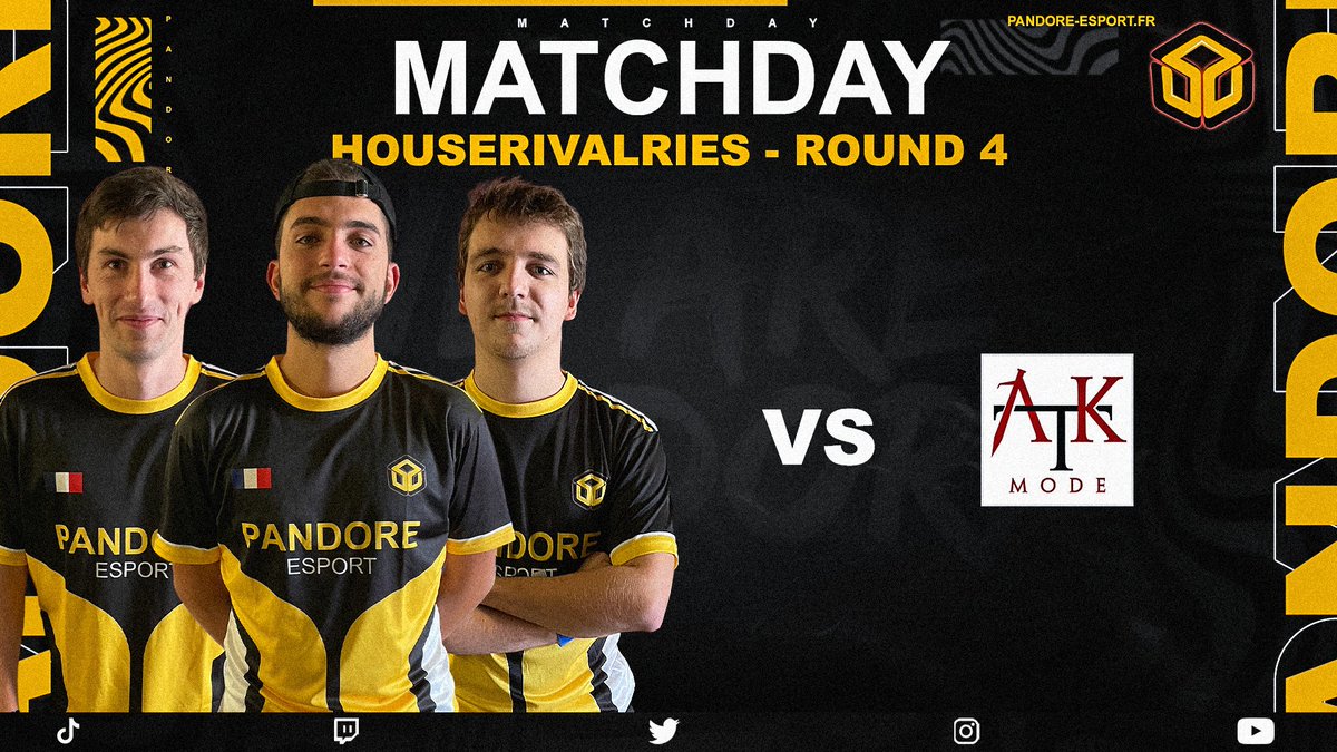 Pandore_esport's tweet image. [ #Hearthstone ]

Dernier tour des roundes suisses pour les #HouseRivalries ! Avec actuellement un score de 2-1, une victoire nous permettrait de rejoindre les playoffs de la compétition !

Bon courage à vous les gars @EldiabloHs @GaetusHS @MinislashHS 

#WeArePandore ⚫️🟡