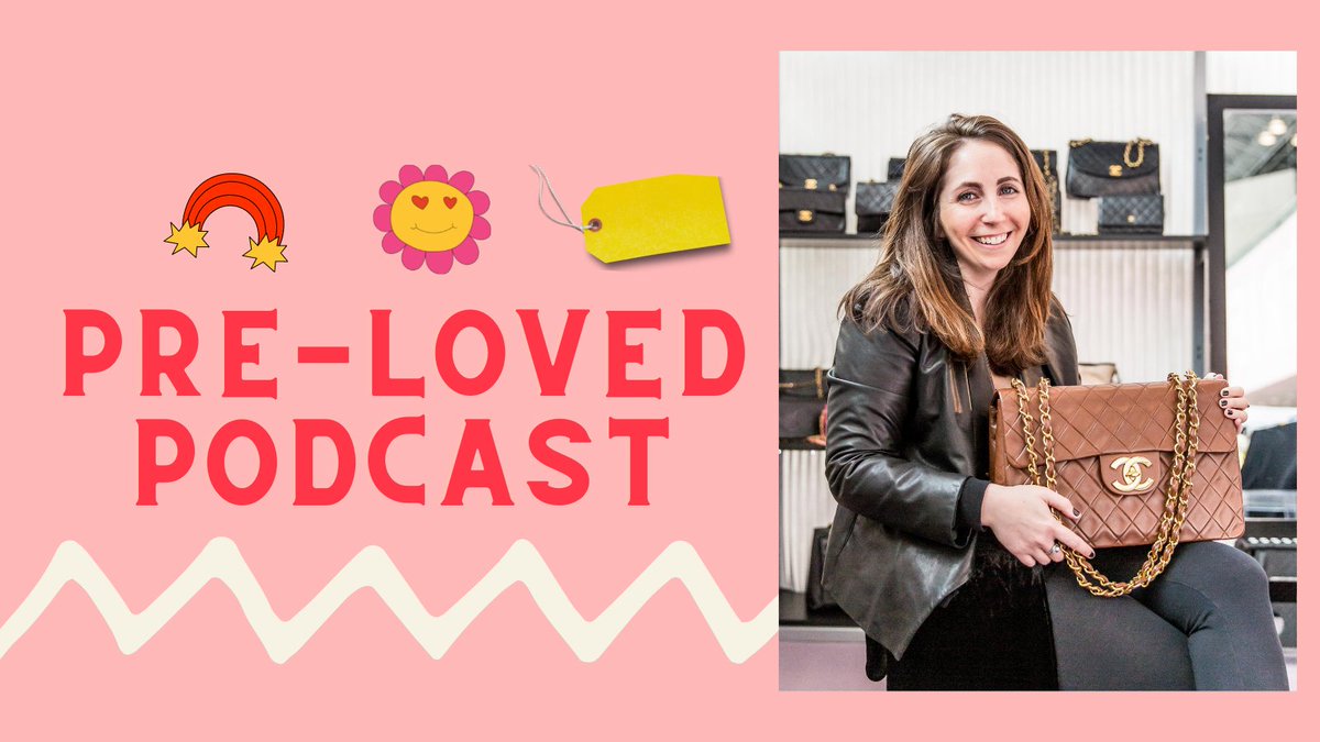 emilymstochl's tweet photo. NEW #PreLovedPod today with @classic_coco! 🎧Vintage Chanel dealer, Alexandra, specializes in the rarest #Chanel vintage handbags and jewelry. We talk sourcing and authenticating designer vintage, Chanel history, wholesale luxury vintage, and more!
https://t.co/uwVTmBEZjp https://t.co/uT16mVIt9n