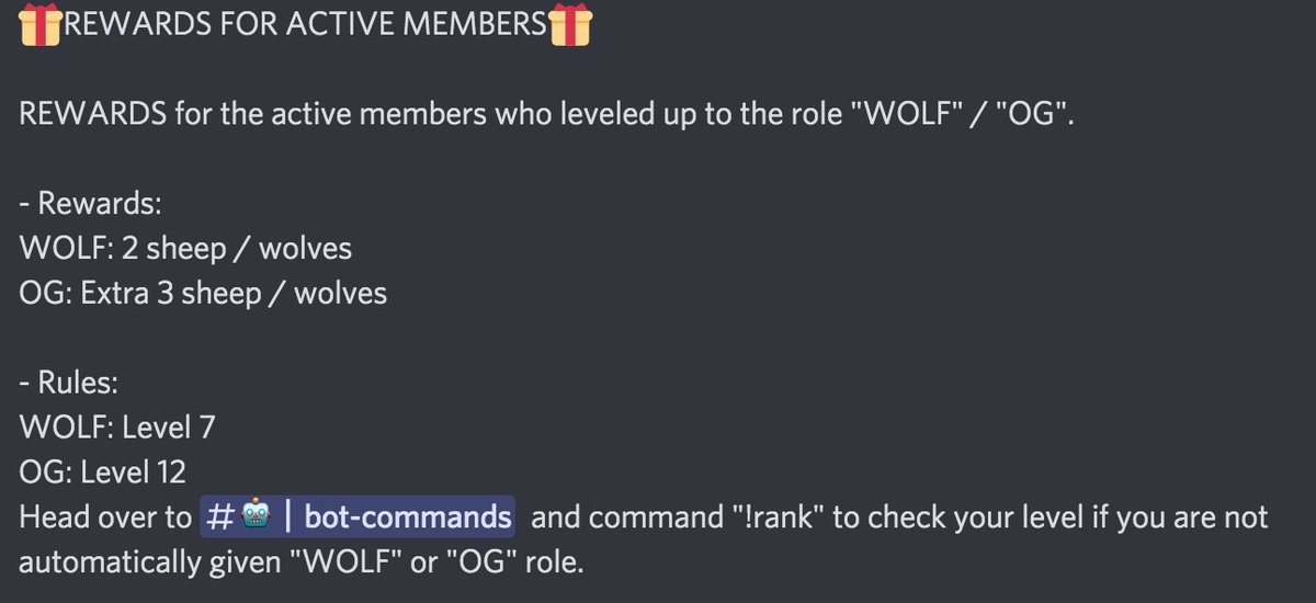 Wolf Game BSC tweet media