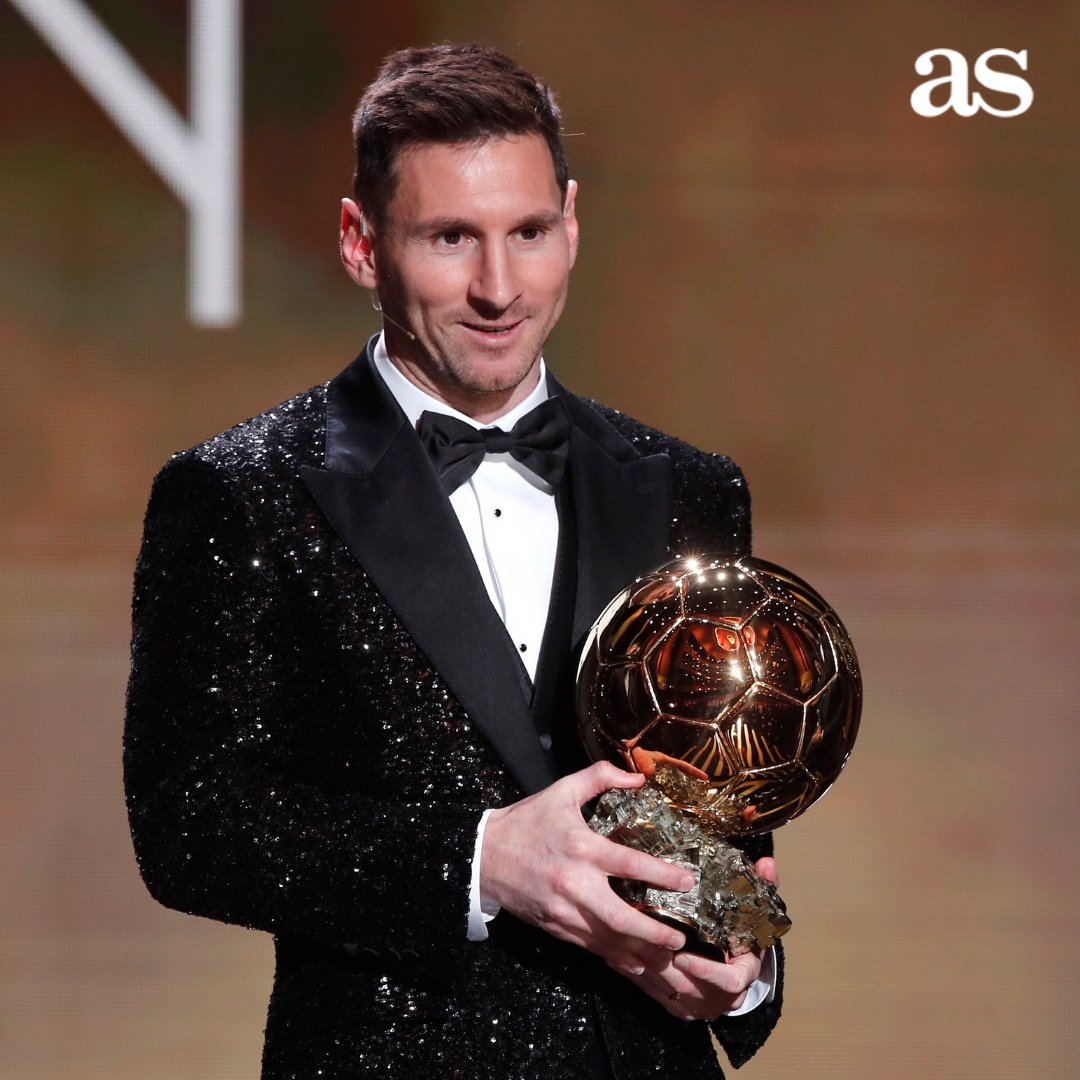 diarioas's tweet photo. ⚽⚽⚽⚽⚽⚽⚽

🥇 Séptimo #BallonDor para Leo Messi

🤔 ¿Este año se lo ha merecido? https://t.co/Dk04IpjbOd