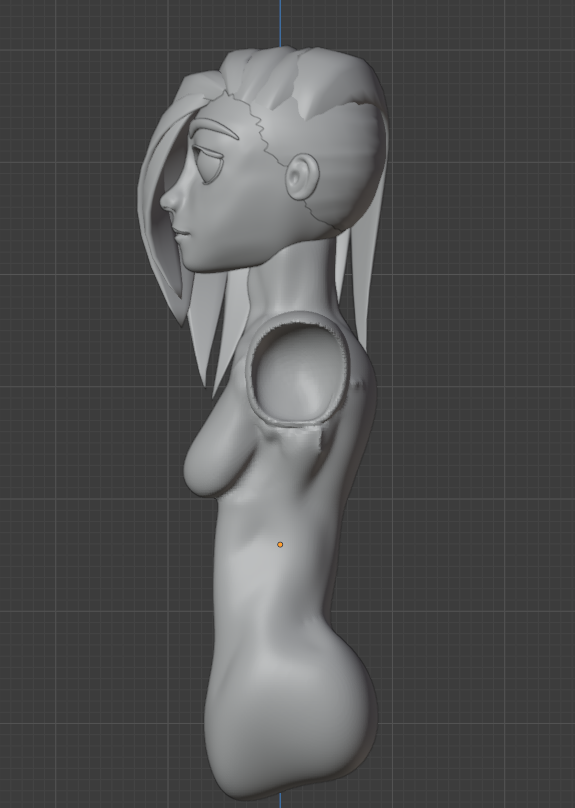 Tiene rato que no publico nada. He estado aprendiendo diseño de personajes y modelado 3D para empezar mi primer juego completo. Les comparto un poco del progreso. por ahora solo el cabello les hice retopología, el resto sigue en modelado.
#indiedev #indiegame #indiedev #blender