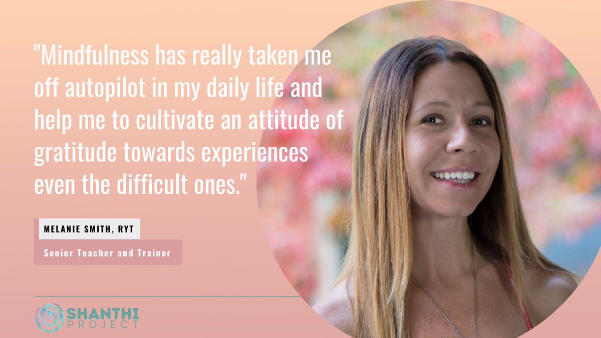 Shanthi_Project's tweet photo. Meet Melanie Smith ✨ An integral part of our team, she brings years of experience and multiple certifications that help #Mindfulness become the center of daily life.

To learn more about our team, visit https://t.co/eKOeAdybLc 🔗 #ShanthiProject https://t.co/e8AIblvaN4
