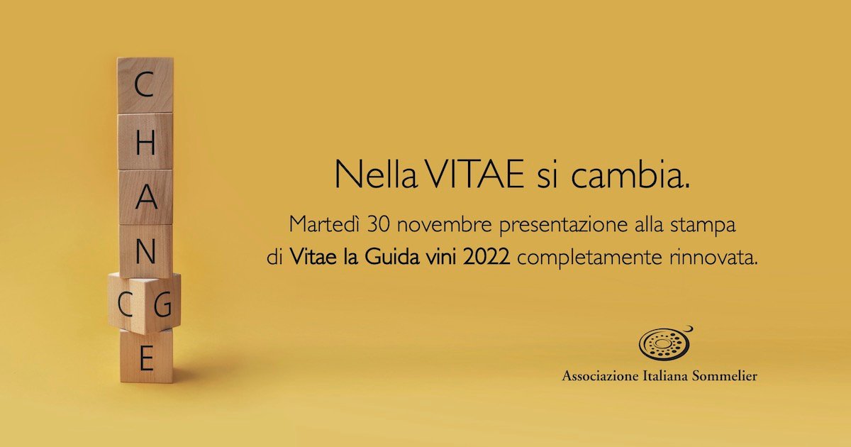 Domani sveleremo la nuova guida #vitae2022 e riveleremo i vini vincitori dei 22 Tastevin #aisitalia. Seguiteci qui sulla nostra pagina Twitter a partire dalle 11.00.