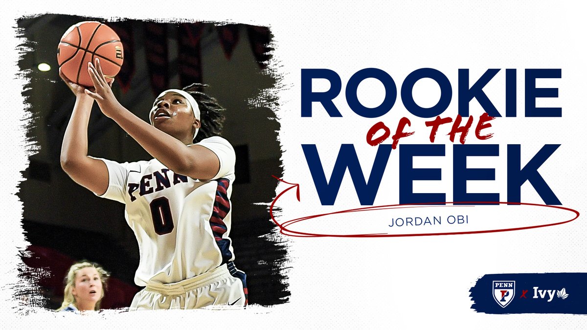 SECOND TIME this season... FOR BOTH!

Kayla Padilla ⏩ Big 5 Player of the Week
Jordan Obi ⏩ <a href="/IvyLeague/">Ivy League</a> Rookie of the Week

📰bit.ly/3EafQ2X

#FightOnPenn🔴🔵🏀