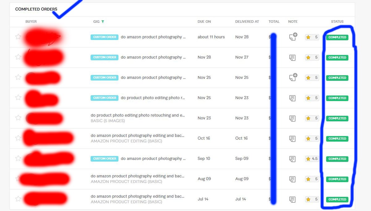 Alhamdullah, 9 order completed with 5star . special thank's <a href="/fiverr/">Fiverr</a> 
fiverr.com/kamruzzaman786…