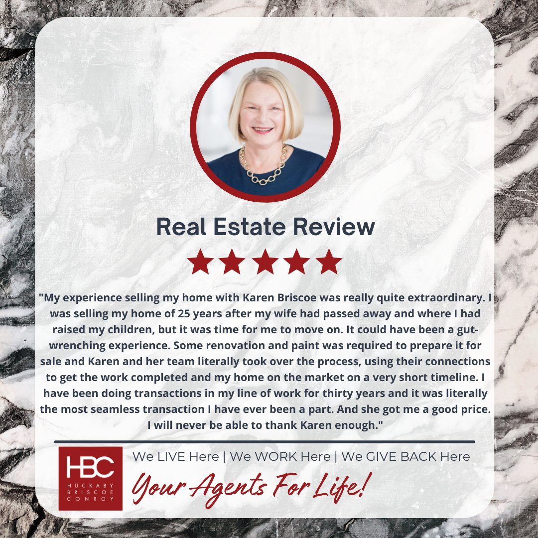HBCGroupKW's tweet photo. 5 STAR ★★★★★ Zillow Review Makes My Day Monday!

Karen Briscoe 

#HBCGroup #KW #Review #ClientReview #5StarReview #RealEstate https://t.co/Nuroww0pnX