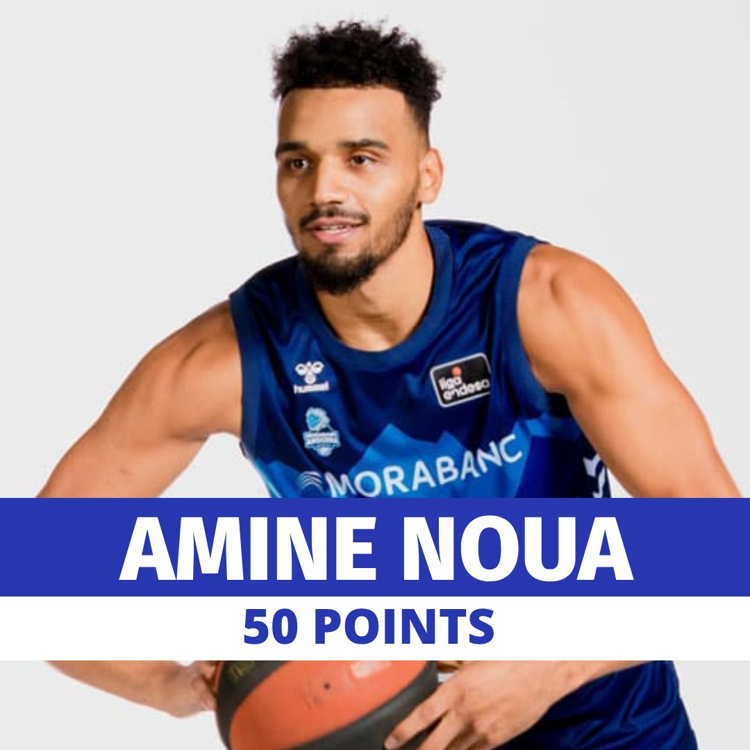 LNB Stats (@lnb_stats) on Twitter photo 50 POINTS : Avec 6 points contre la Hongrie, Amine Noua (<a href="/AmineNoua/">Amine Noua</a> / <a href="/morabancandorra/">MoraBanc Andorra</a>) a passé le cap des 50 points en #EDFBasket 50 POINTS : Avec 6 points contre la Hongrie, Amine Noua (<a href="/AmineNoua/">Amine Noua</a> / <a href="/morabancandorra/">MoraBanc Andorra</a>) a passé le cap des 50 points en #EDFBasket