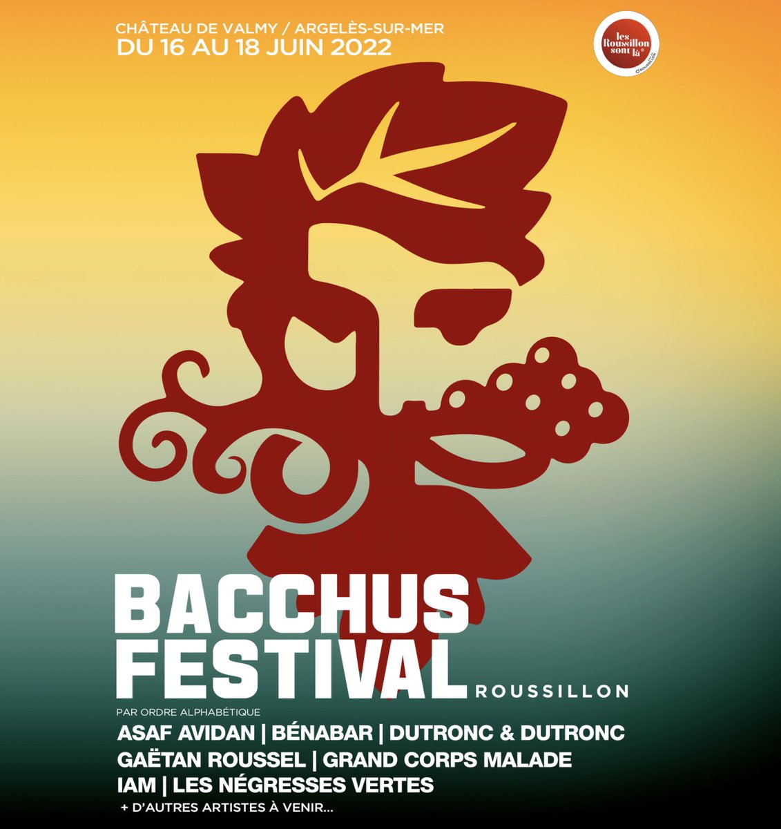 Naissance de notre Bacchus Festival du 16 au 18/06 au Château de Valmy! Vins, gastronomie et musique: 3 jours de fête !