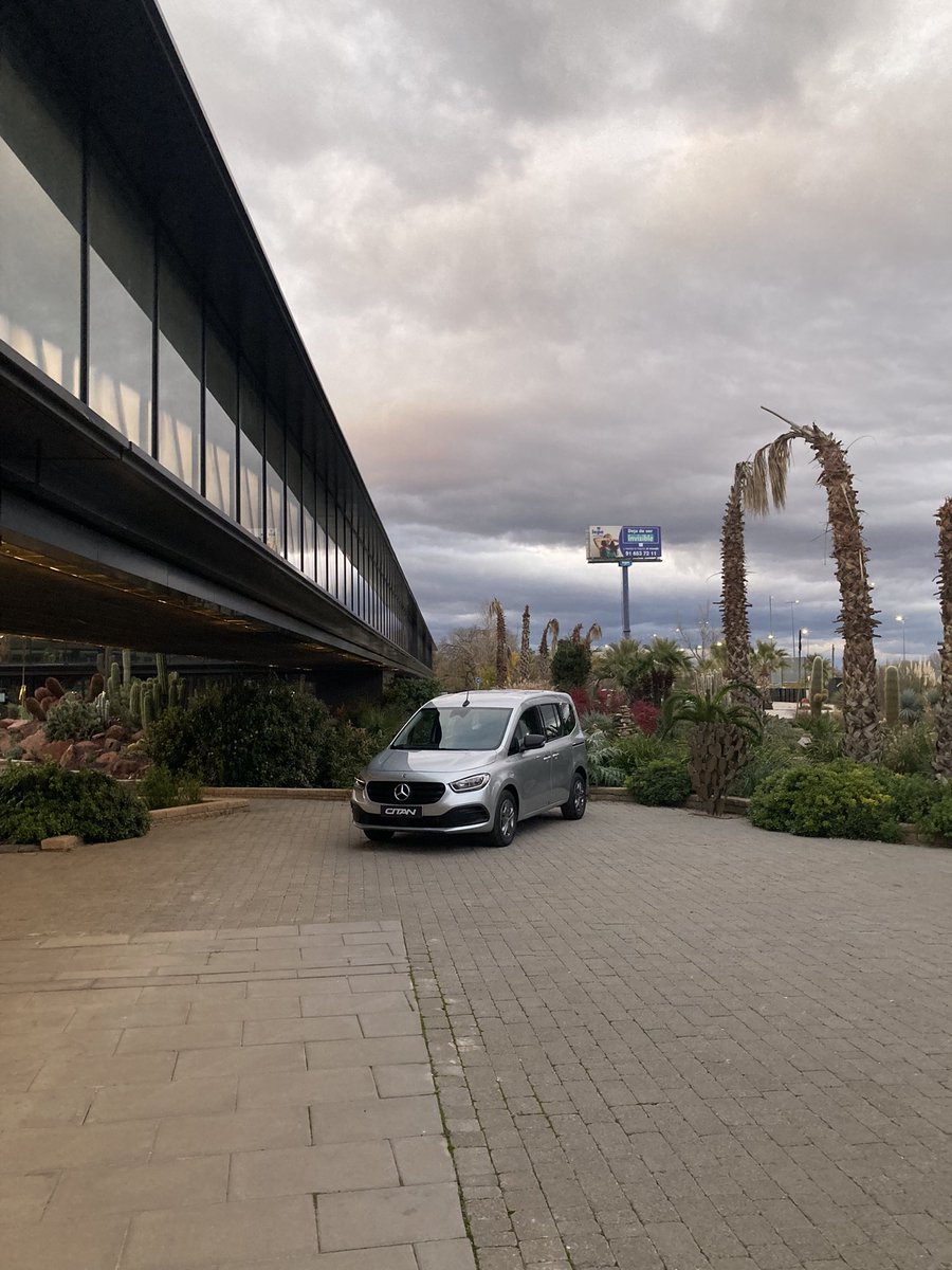 Todo preparado para mañana ! #Citan #feelsgiant #mbvans