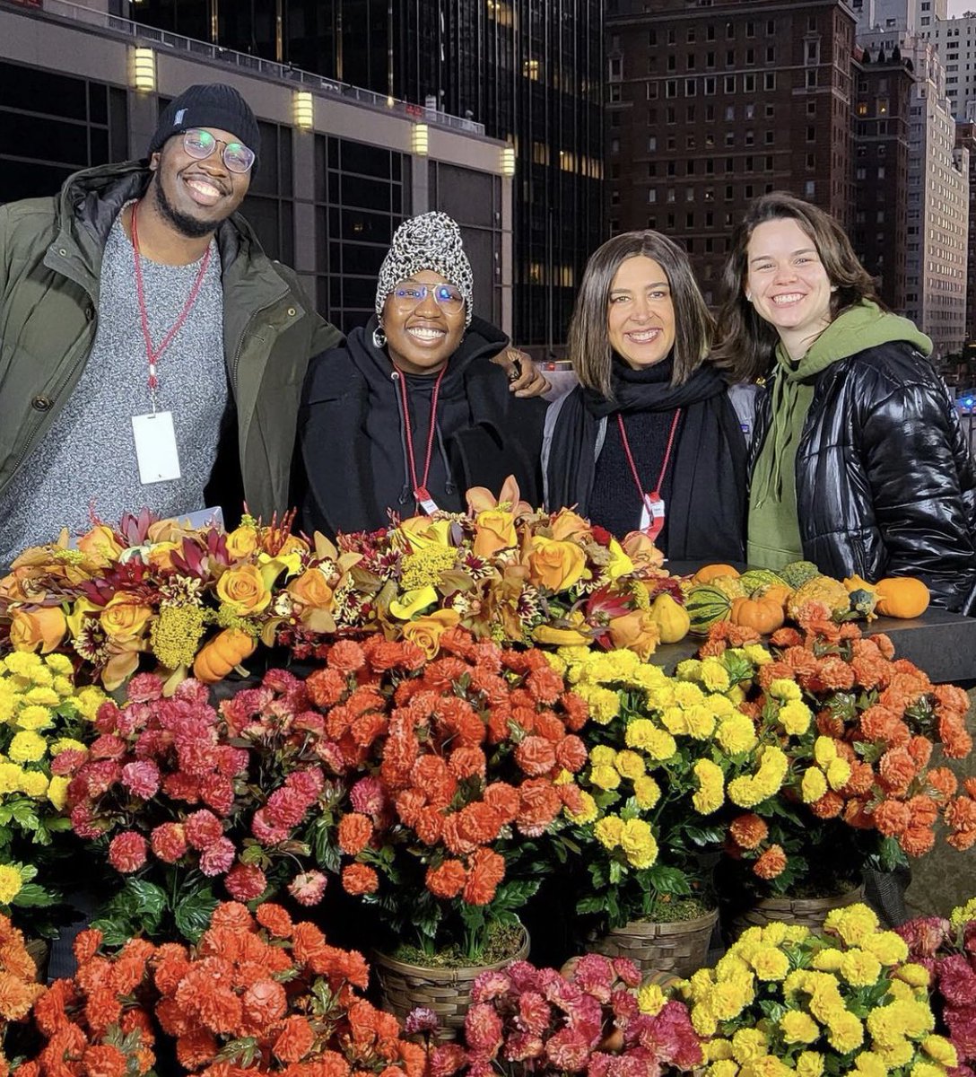 MsKHarmon's tweet photo. CHS alumna Abby Skorupski covered the Macy’s Thanksgiving parade making her MCVSD family proud! #CBS #scriptteam @ComHS_MCVSD @cford @tomevancho https://t.co/5b5N8YXOi7