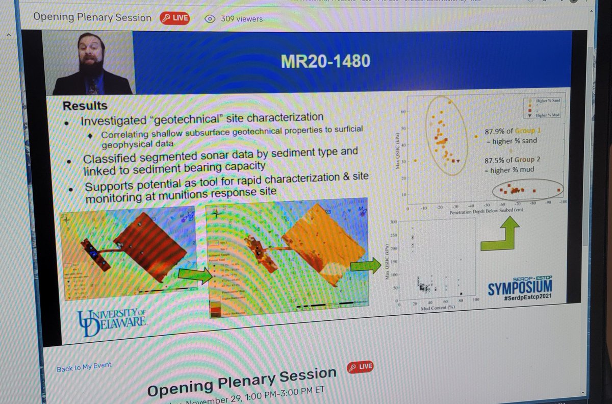 NinaStark18's tweet photo. So honored to be part of the project team that just received the @SERDP_ESTCP MR project of the year award  @PapaZissou @Rjjaber @VirginiaTechCEE @UDelaware @USNRL #serdpestcp2021 https://t.co/s1ojMEdq5z