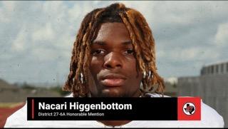 27-6a All-District selections are in. Congrats <a href="/NHiggenbottom/">nacari higgenbottom</a> on your Honorable-Mention selection ‼️
4 years locking it down  Thank u for pouring into Wagner 🏈 the last 4 years. Continue striving to be your best. It's a sure thing you'll have a great future
God Bless‼️#T3 #FM78
