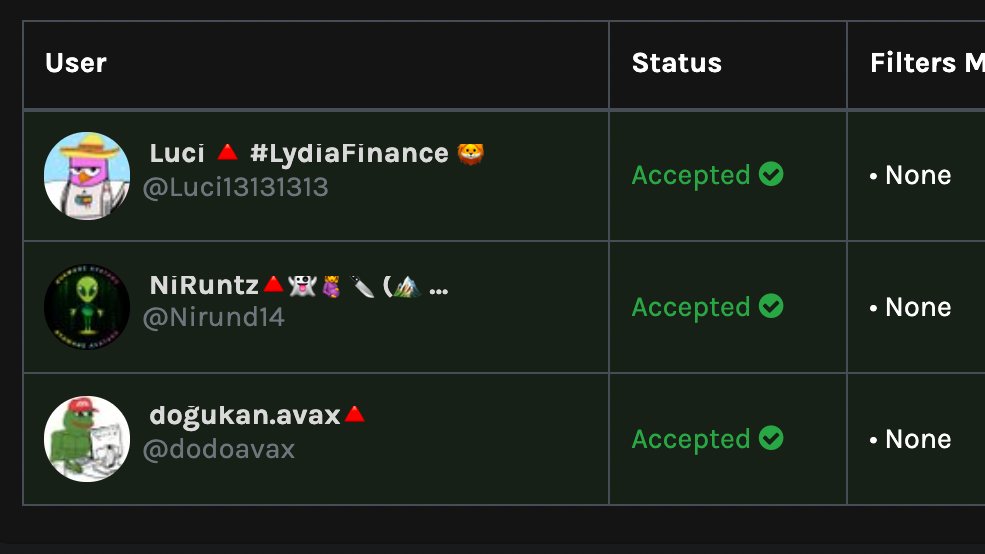 AvaxBricks's tweet photo. Winner List for Giveaway 
@Luci13131313 
@Nirund14 
@dodoavax 

Congratz Fam 🥳
If you winner, send your Discord name and Avax C-Chain wallet via DM. https://t.co/NwblQmT6B1