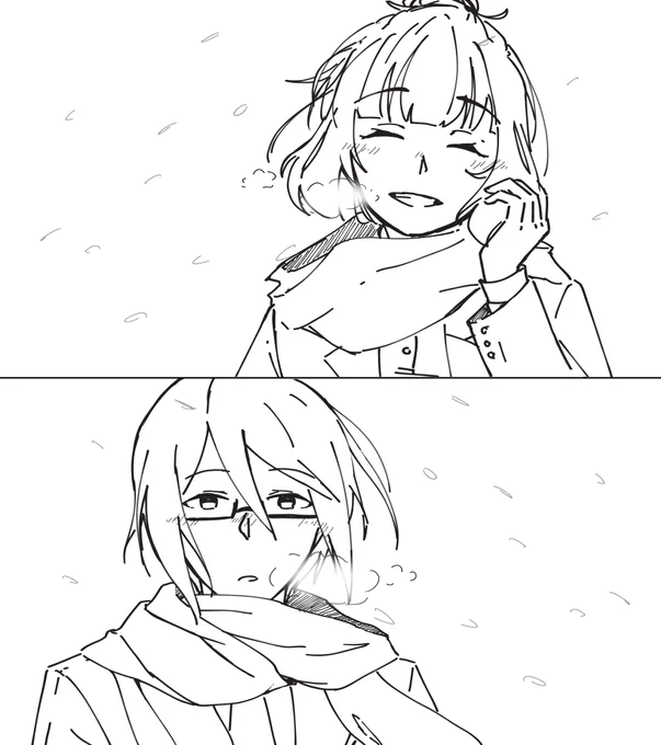 i said i didnt want to post any more  of my yume drawings here but i think this one is pretty neat 😭 