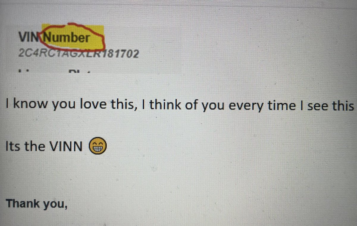 shadyjewmobster's tweet photo. @TheBrooklynBoys @DavidBrody @SkeeryJones even the partners my company works with know how much this gets me steamed #VINNumber 🤦🏻‍♂️ https://t.co/5qHcCjYu2y