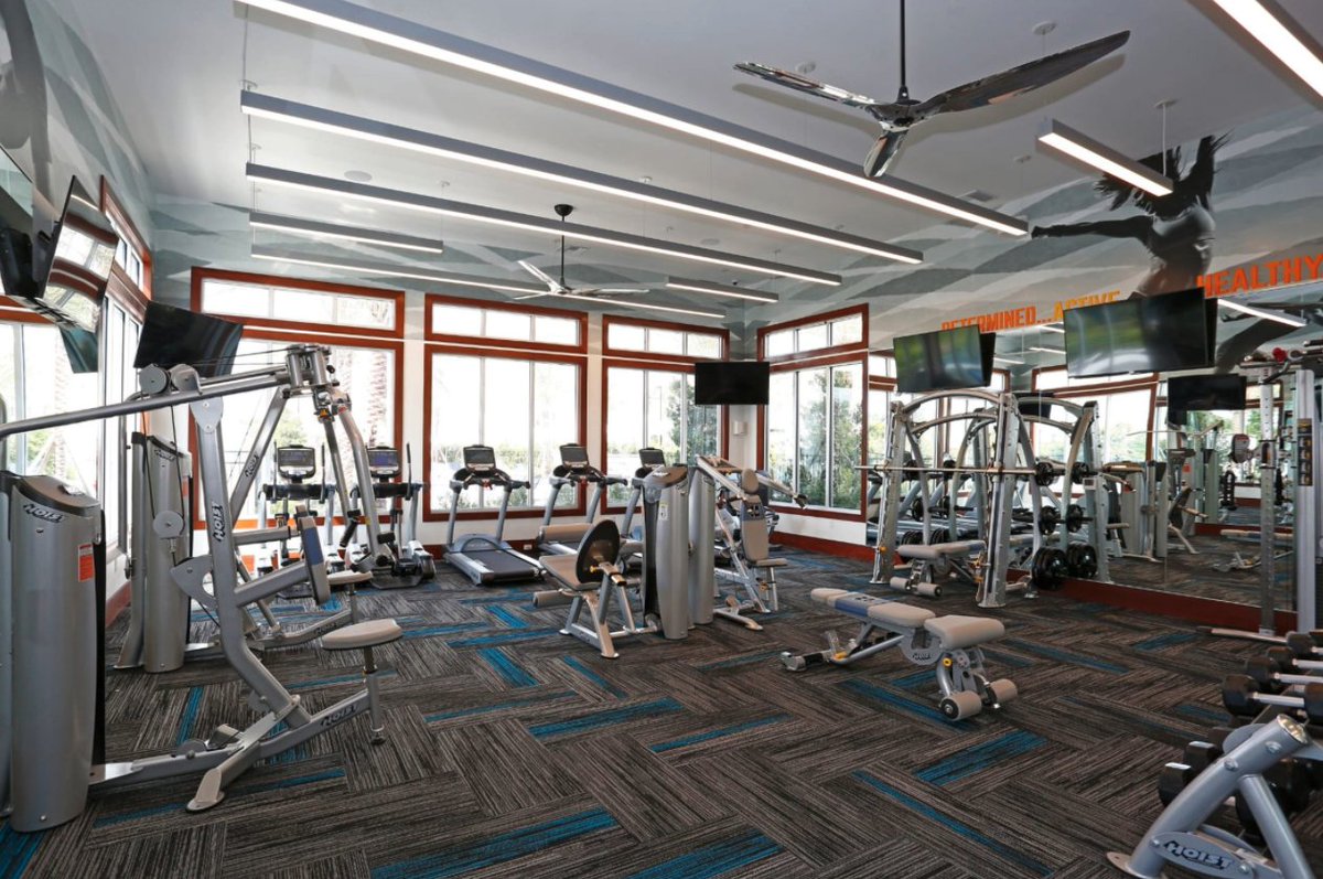 Horizon Wiregrass Ranch offers a number of luxury amenities, including a state-of-the-art fitness center with a range of exercise options including on demand classes. Whether you like to spin, lift weights, or do yoga, you can work out how you like best. horizonwiregrassranch.com