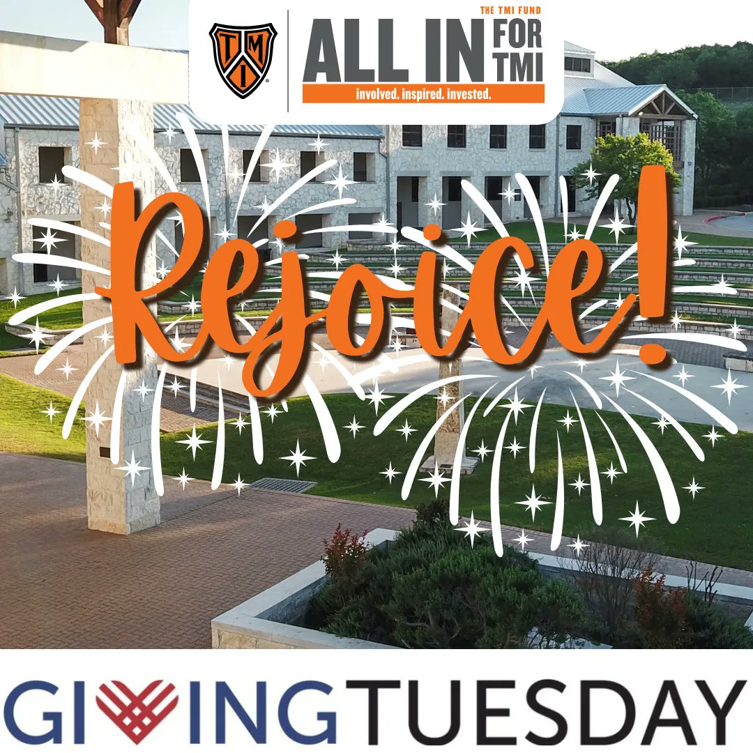 TMIEpiscopal's tweet photo. We’re ALL IN at TMI and we hope you’ll join us in tomorrow’s global movement of doing good! Our goal for #GivingTuesday is to raise $42K by midnight with the help of a matching gift of $21,000 by an anonymous alumni donor! 
Donate at: https://t.co/qRKaz1BToj
#21for21 #GoPanthers https://t.co/4HKFWW9CLe