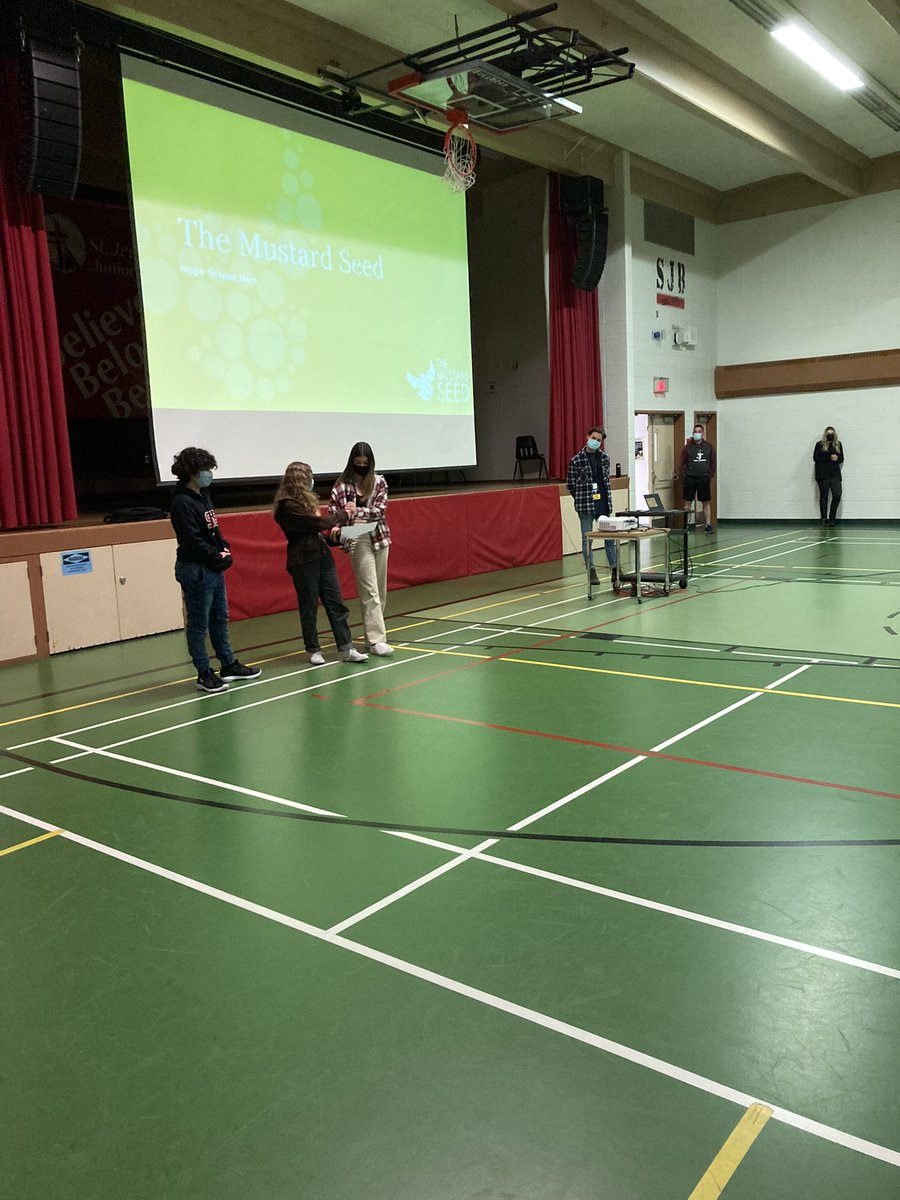 SJB_CCSD's tweet photo. Great speaker from the Mustard Seed this morning. Parents and guardians, please ask your children about how our school is contributing. https://t.co/7iLCYvYnZU