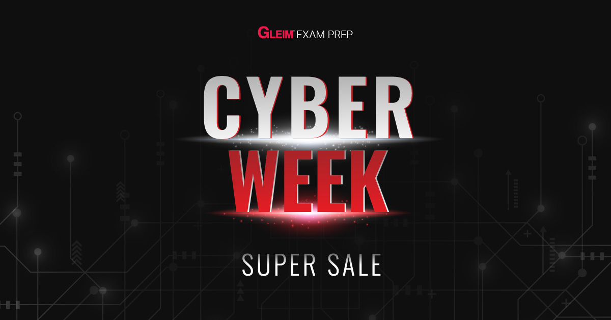 It's not over yet! Our big sale continues during Cyber Week. Save 35% on all Gleim CPA products. For over 45 years, we've been the family business you can trust to help you pass your exams. Get this deal now. bit.ly/3jRZcNk. #CPAexam #CyberMonday
